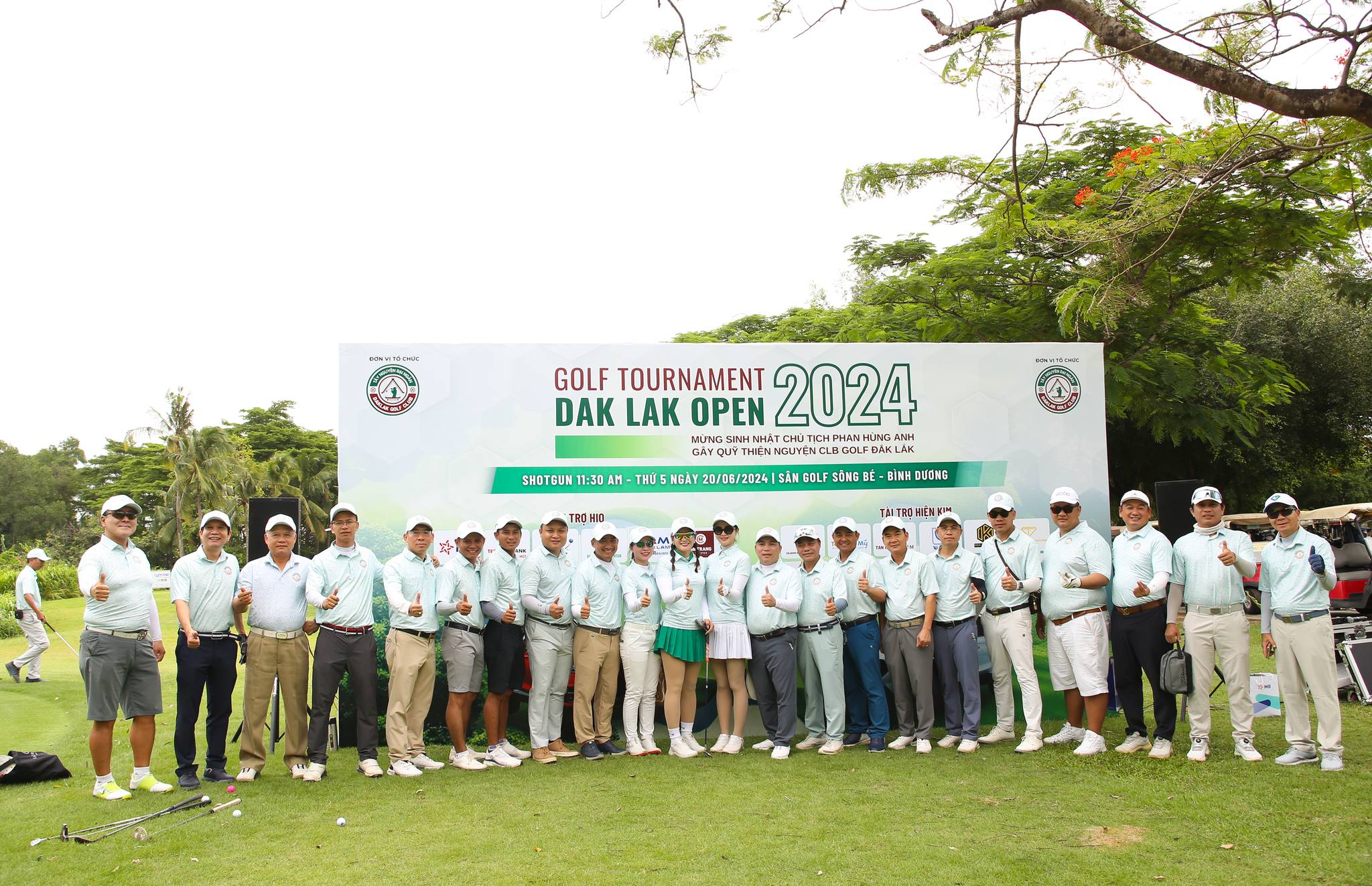 Gfc Garment Đồng Tài Trợ Giải Golf Tournament Dak Lak Open 2024