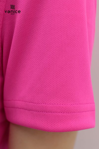 Áo Thun Golf Nữ Hồng Cánh Sen | Vải Nike Cao Cấp Vanice Golf | AVN2618