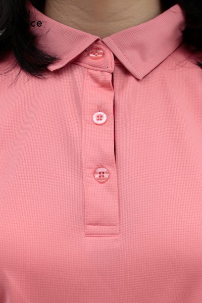 Áo Thun Golf Nữ Hồng Mastel Vải Nike Cao Cấp Vanice Golf AVN2518