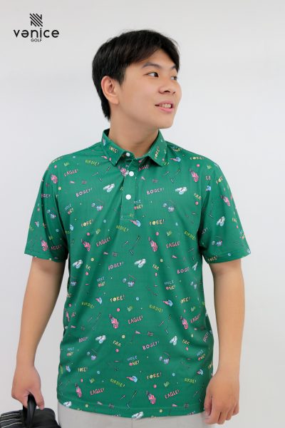 Áo Polo Golf Xanh Lá Cao Cấp Vanice Golf | VNG1018
