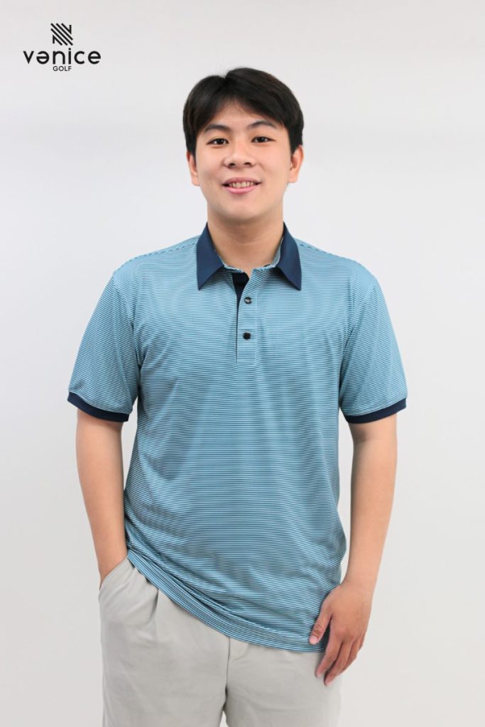 Áo Polo Golf Vân Sọc Cao Cấp Vanice Golf_AVN0818