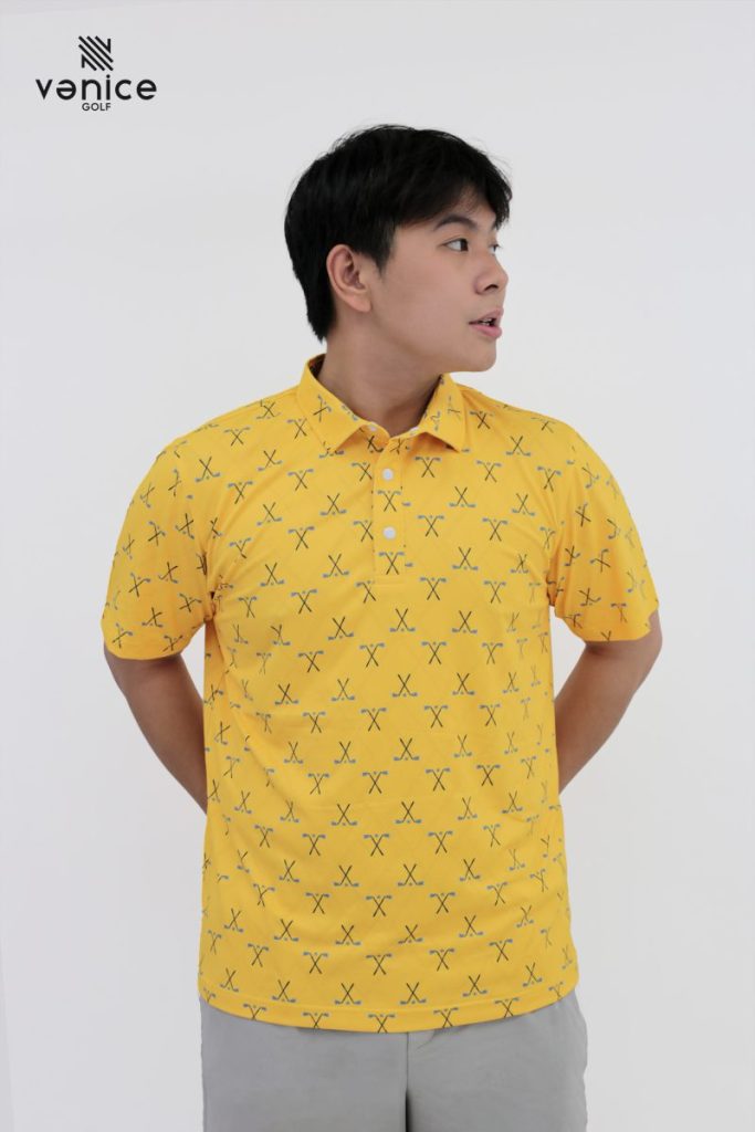 Áo Polo Golf Vàng Cao Cấp Vanice Golf_AVN0218