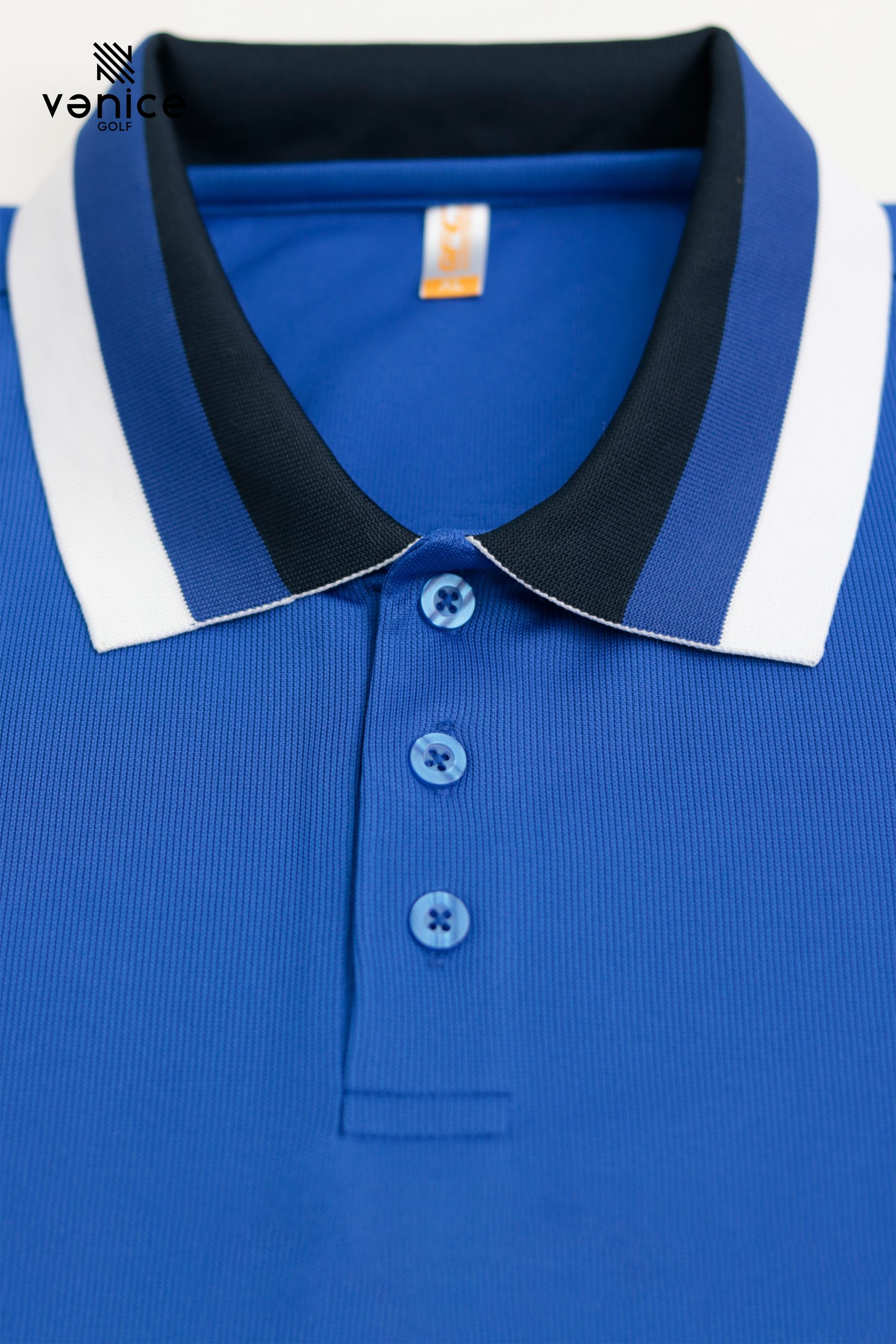 Áo Thun Cổ Bo Phối Blue Polo Shirt Golf G9 AVN2818