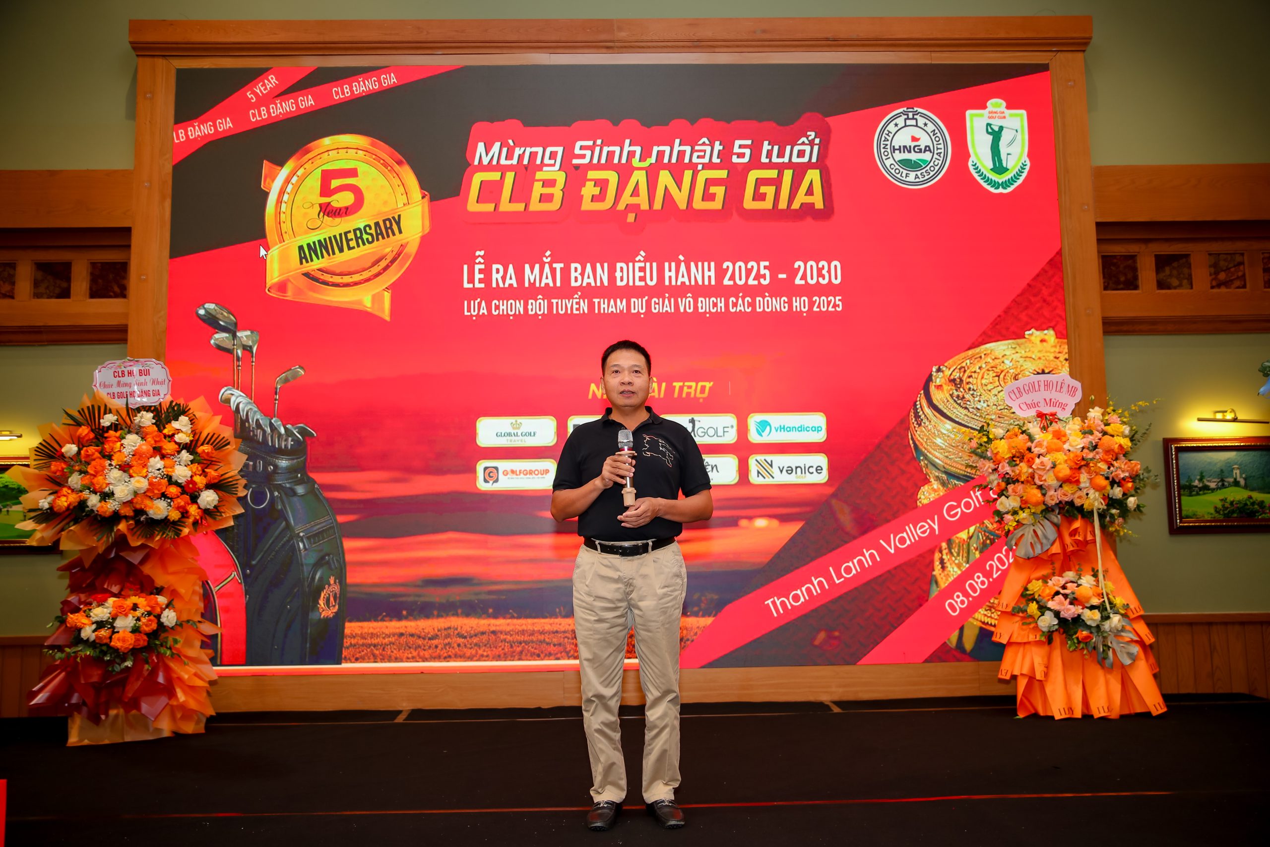 Vanice Golf Đồng Hành Cùng Giải Golf Mừng Sinh Nhật 5 Năm CLB Golf Đặng Gia