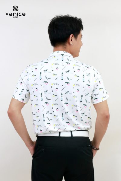 Áo Golf Nam Cao Cấp Vanice Golf | AVN4118 | Basic Polo | Chất liệu Cool-Air mát lạnh, co giãn 4 chiều, chống UV UPF35+