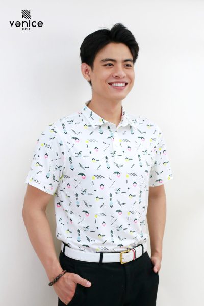 Áo Golf Nam Cao Cấp Vanice Golf | AVN4118 | Basic Polo | Chất liệu Cool-Air mát lạnh, co giãn 4 chiều, chống UV UPF35+